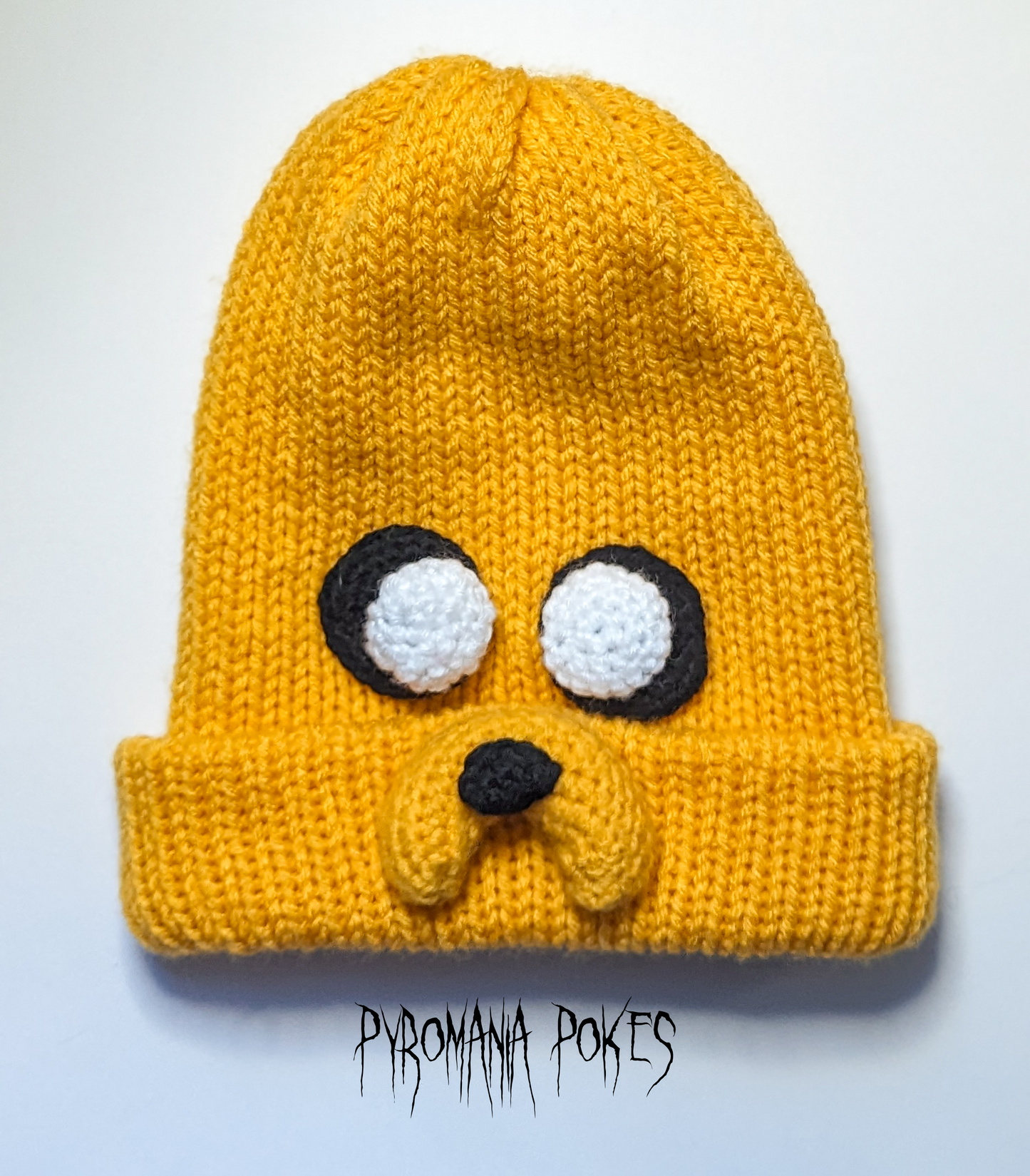 Yellow Dog Beanie *MADE TO ORDER*