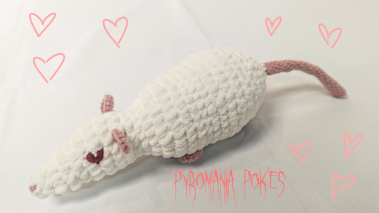 Valentines Rat * MADE TO ORDER*