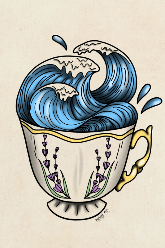 Storm in a Teacup Print