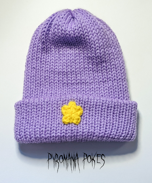 Purple Star Beanie *MADE TO ORDER*