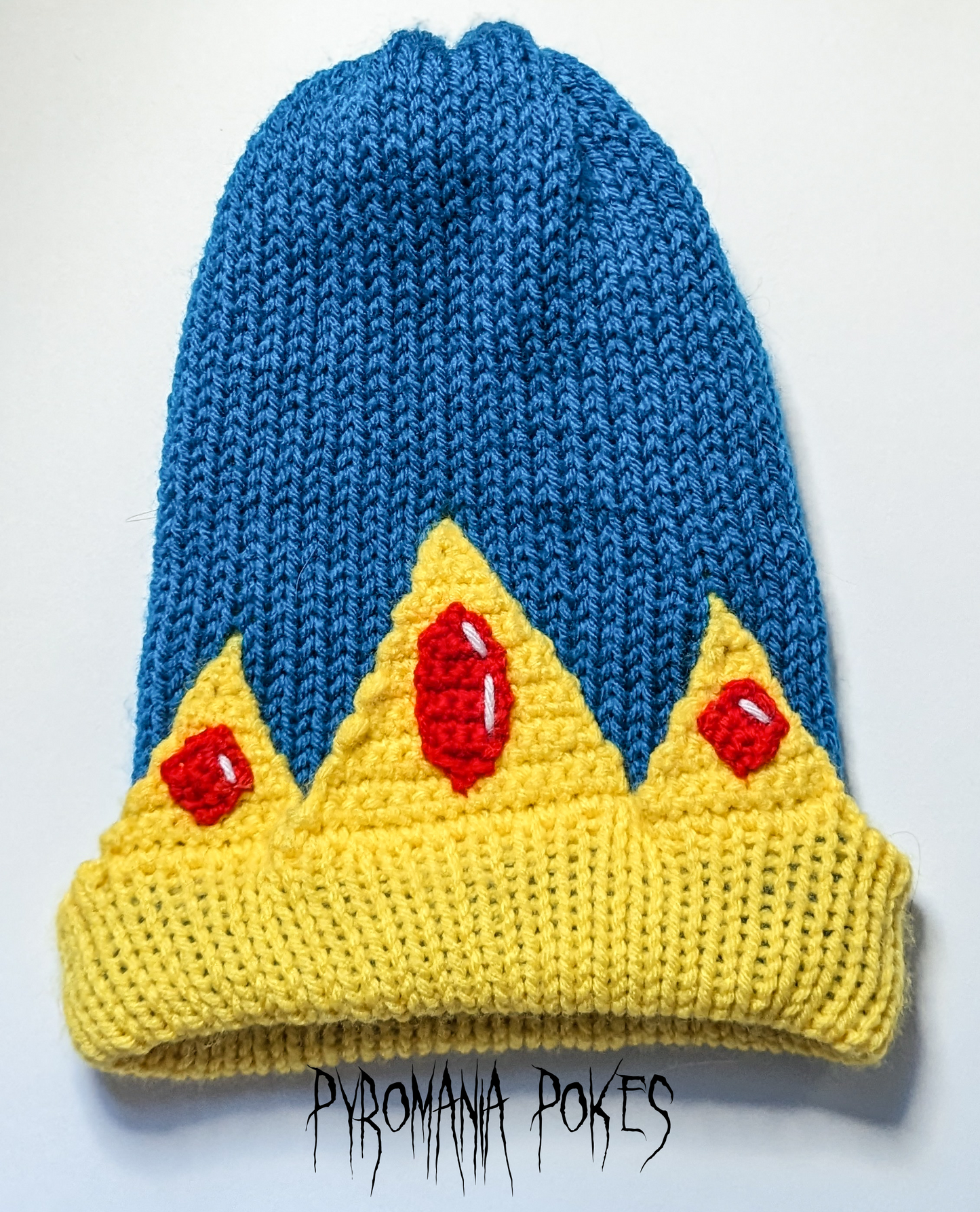 Blue King Beanie *MADE TO ORDER*