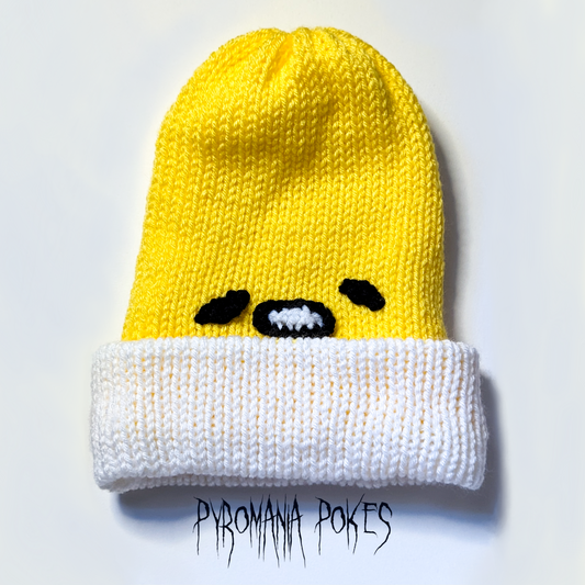 Sad Egg Beanie *MADE TO ORDER*