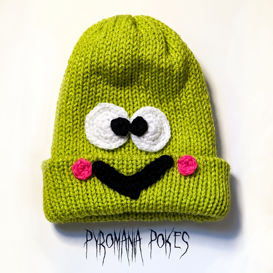 Friendly Frog Beanie *MADE TO ORDER*