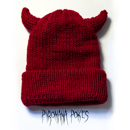 Devil Beanie *MADE TO ORDER*